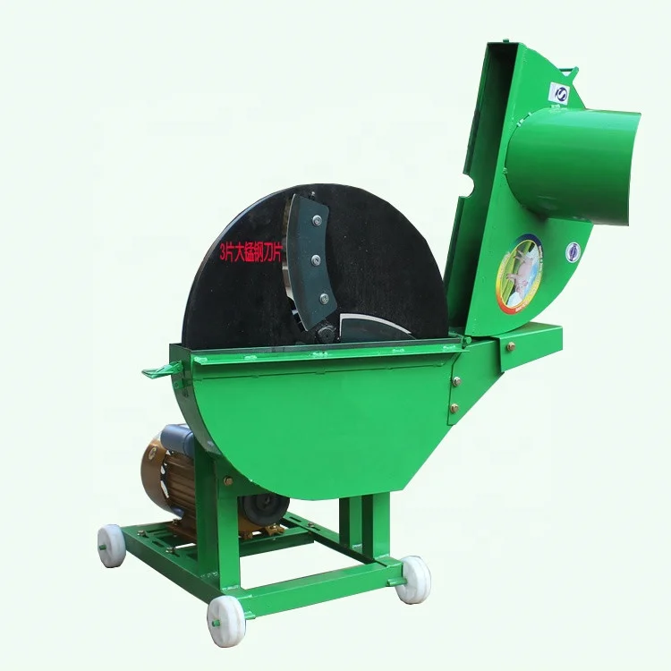 2024 Small Banana Tree Leaf Cutting Machine Banana Trees Shredder Machine Household Chaff Cutter Price
