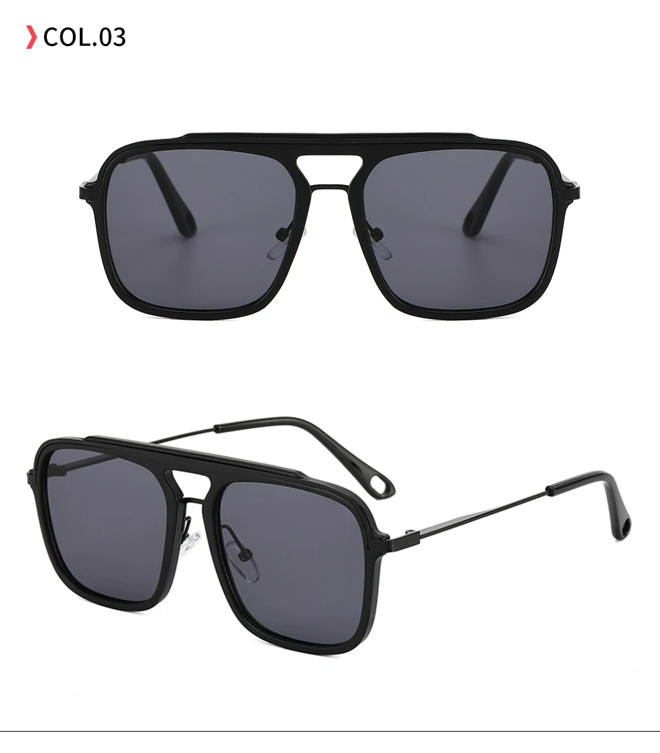 Superhot Eyewear 15061 Fashion Metal Frame Uv400 Gradient Shades