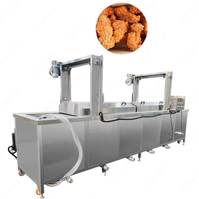 Deep automatic samosa frying machine