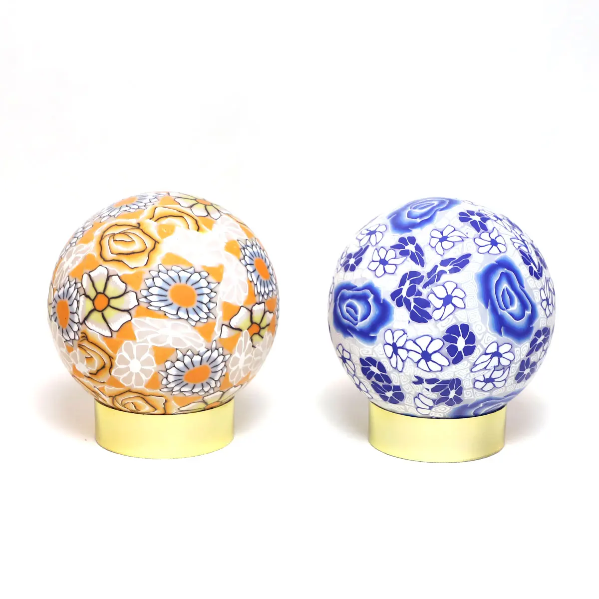 Retro Baroque Style Globe Color Mixed Mosaic Battery Operated Tea Light Lamp Home Bedroom Decoration High Class Restaurant manufacture