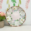 gold 8inch plate*8pcs