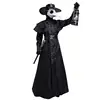 109 Black Dress + hat + mask + gloves + Belt + head cover black