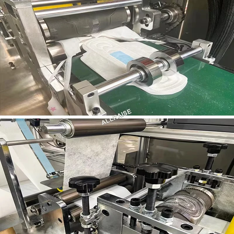 Automatic Sanitary Pads Process Machine Manufacturing Equipment Production Line Diaper and Sanitary Pads Making Machine Sanitary