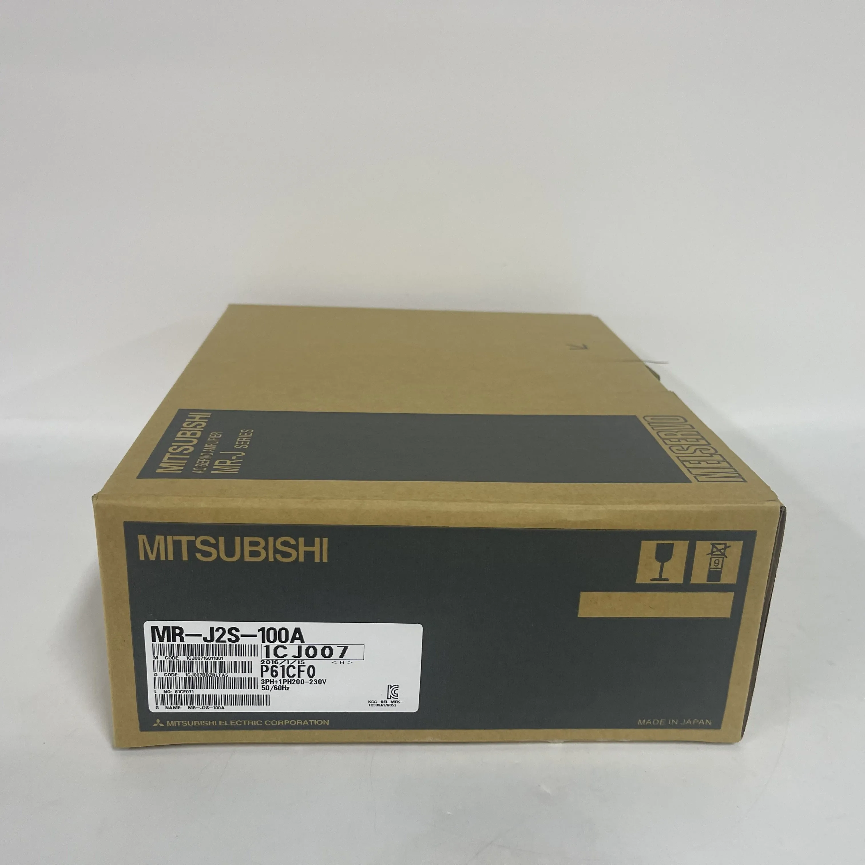 Mitsubishi AC Servo Amplifier MR-J2S-100A