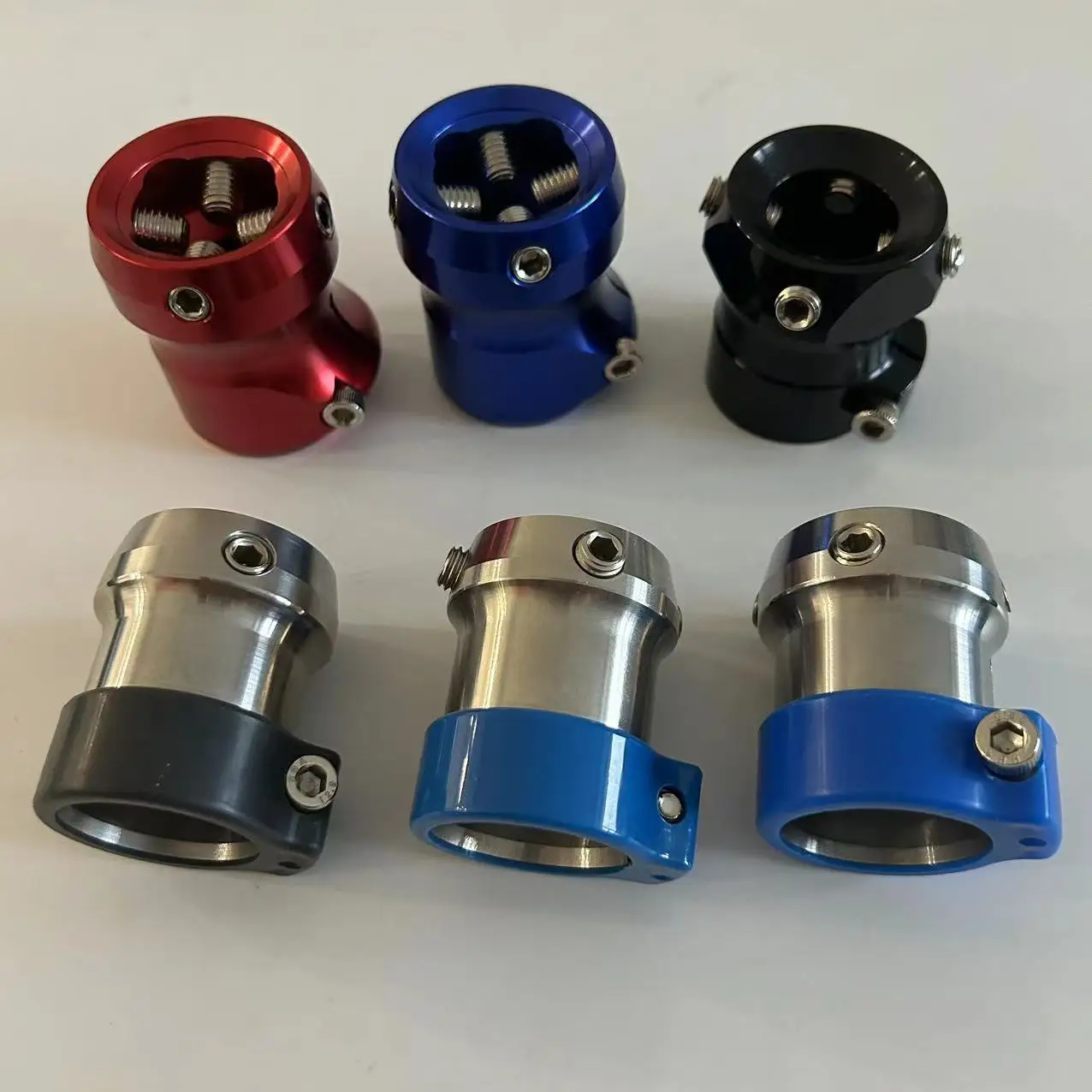 Artificial Limbs Parts Lock Tube Adapter Stainless  Aluminum Titanium Prosthetic Leg Tube Adapter
