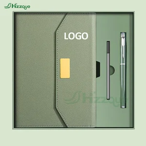 Wholesale VIP Corporate Business Gifts Set Notebook Pen Set with logo Gift Box for Men Father's School Office Teachers'Day Gift