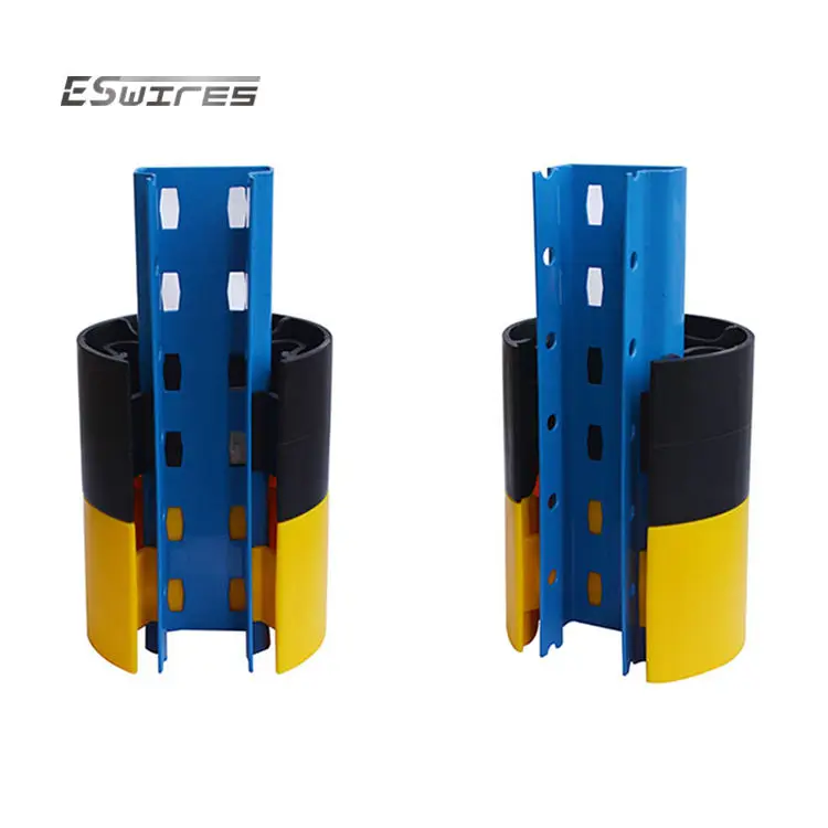 Popular Customization Warehouse Upright Protective Shock Absorbing Plastic Protector for Racks