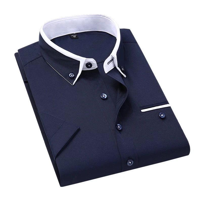 dress shirts with designs Custom Men's Dress Shirt Personalized Button Down Long Sleeve Shirt Fit  Camp Collar Long Sleeved Shirt Any Logo Photo Pattern Text Image