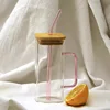 Rosa claro, paja rosada, tapa de la taza
