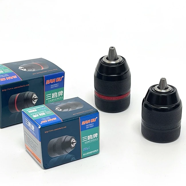 2 - 13mm Keyless Drill Chuck and SDS Adapter Set with SDS Plus Adapter for drills and drill drivers