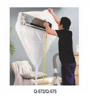 Air Conditioner Cleaning Cover Bag with Supporting Boards for Home Office Split Air Conditioners Cleaning Tools