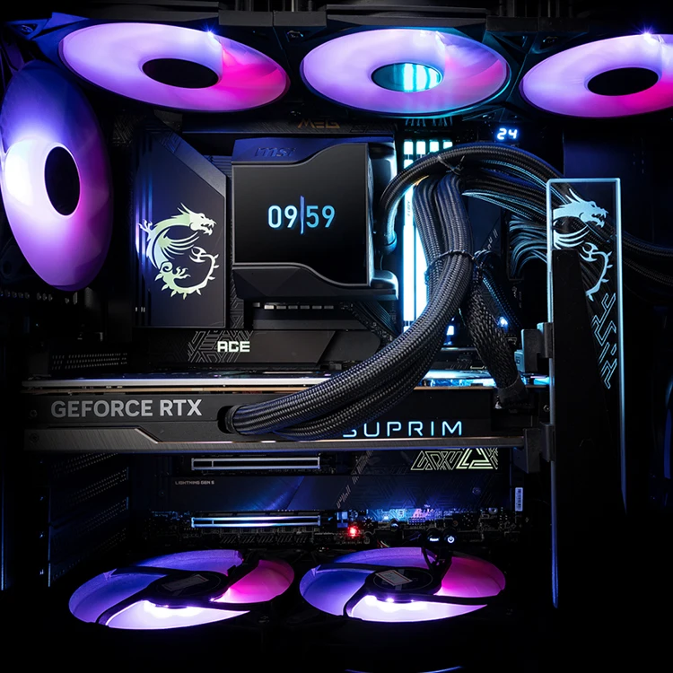 MSI MPG GUNGNIR 300R AIRFLOW - Gaming Case with Tempered Glass
