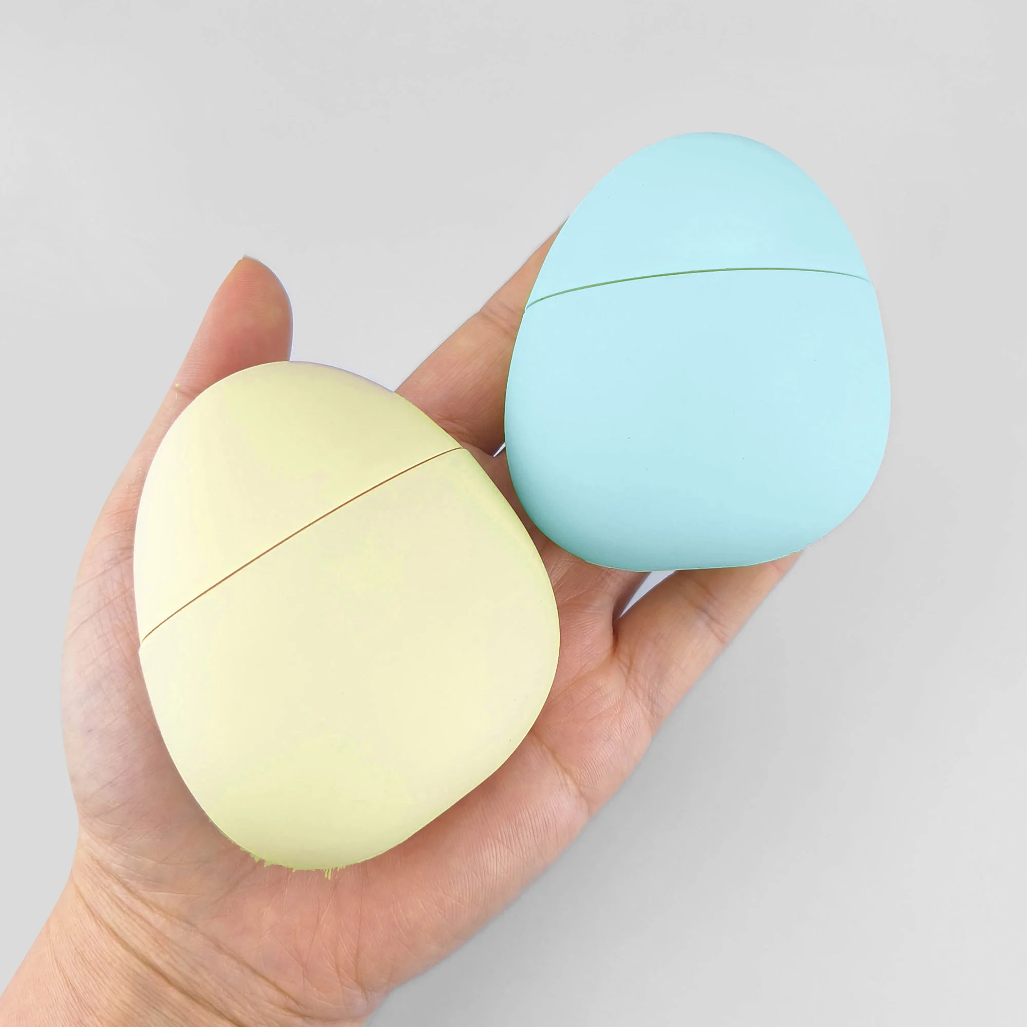 Egg Shape Sunscreen Packaging Sunblock Bb Squeeze Tube Packaging for Sunscreen Lotion Cream Makeup