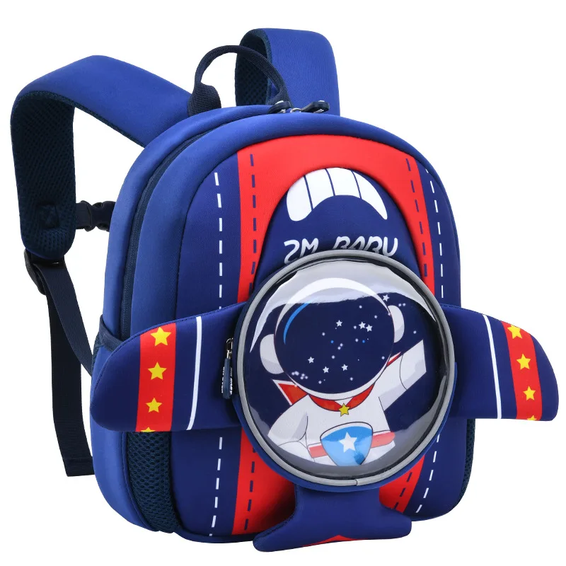 Children Backpacks School Bags Cute Cartoon Airplane Shaped