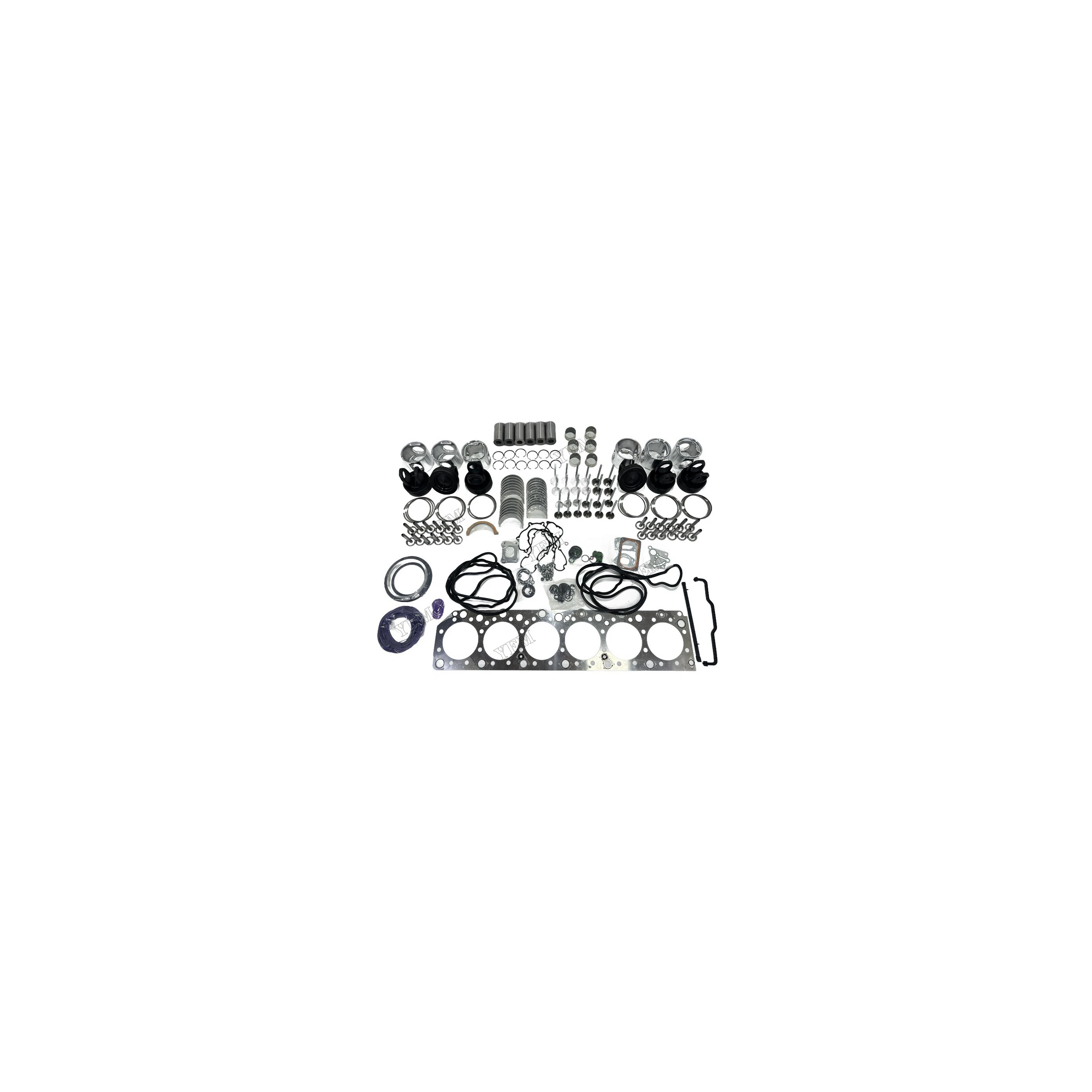 For Volvo D12D Rebuild Kit With Piston Ring Bearing Valves Gaskets Engine Parts With Warranty