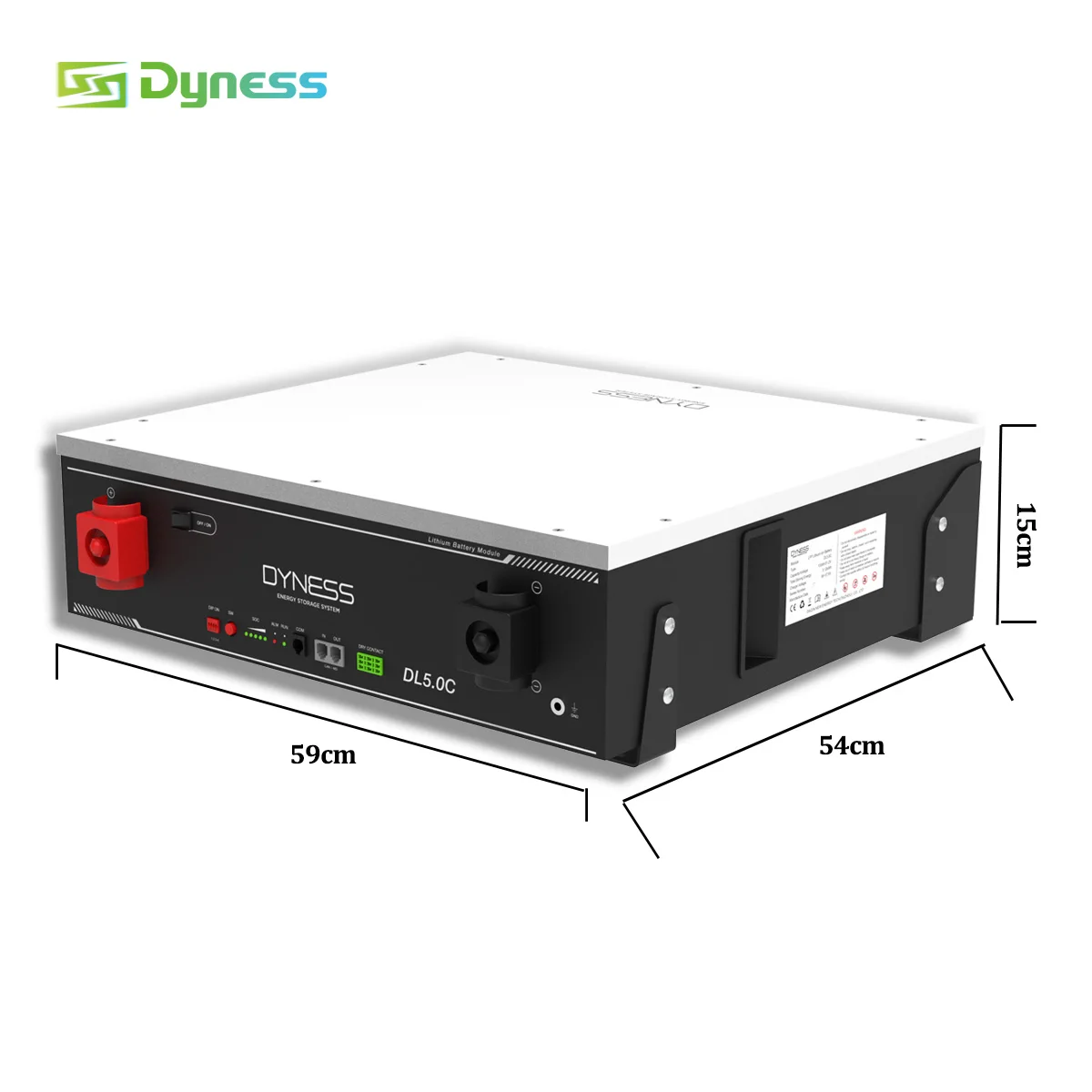 Dyness DL5.0C New Solar Battery Lithium Battery Power Wall Lifepo4 Battery for Home 51.2v 100ah 1c 300 Ah 51.2v 5kwh Lithium Ion