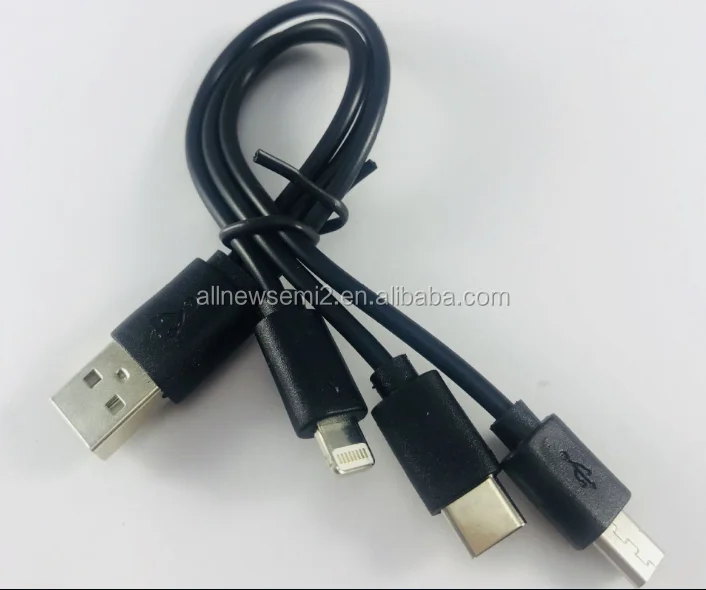 10cm20cm30 cm.etc Data cable USB flat wire V8 Android charging wire USB data cable micro