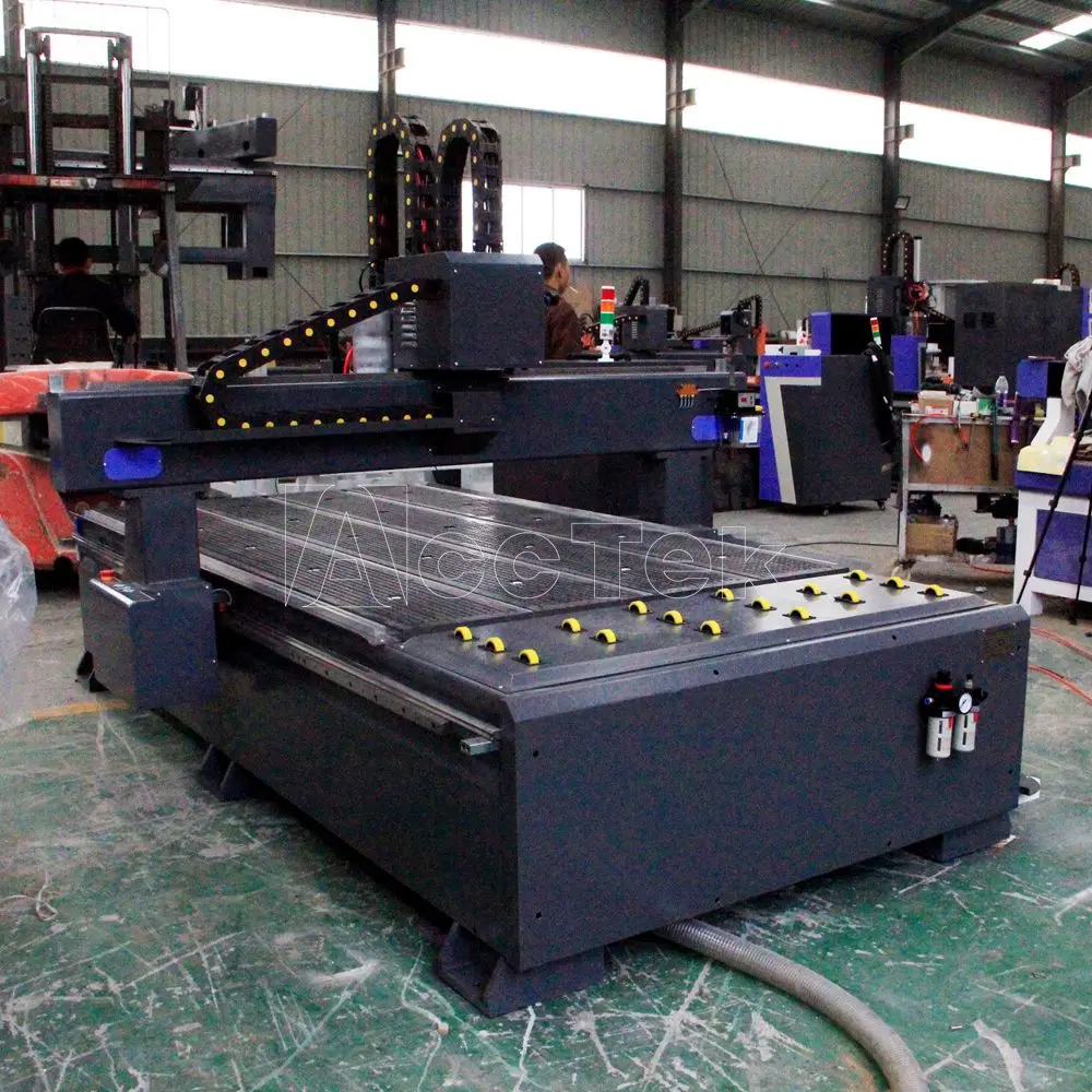 1325 Cnc Router Machine Using Oscillating Blade Vibrating Knife for PVC Foam Board Leather Cutting for Mold Advertising Industry