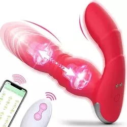 Factory Silicone Thrusting Dildo Vibrator Prostate Massager Clitoral App Control Vibrator