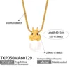 Txp050-gold necklace