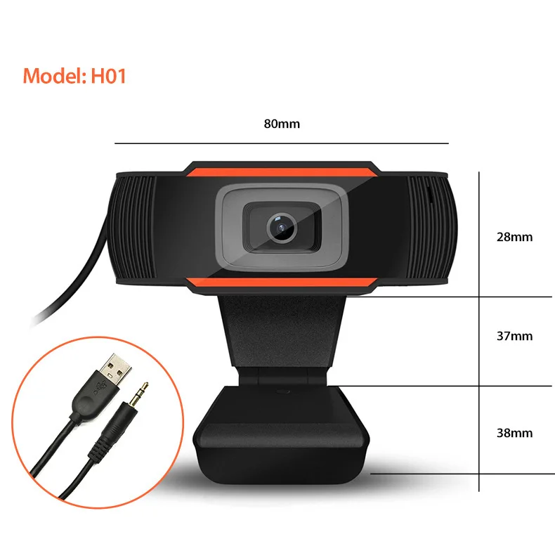 720P HD 1080P с микрофоном, интегрированный и домашний офис, видео онлайн-класс, учебная запись, ПК, компьютер, веб-камера mini USB
