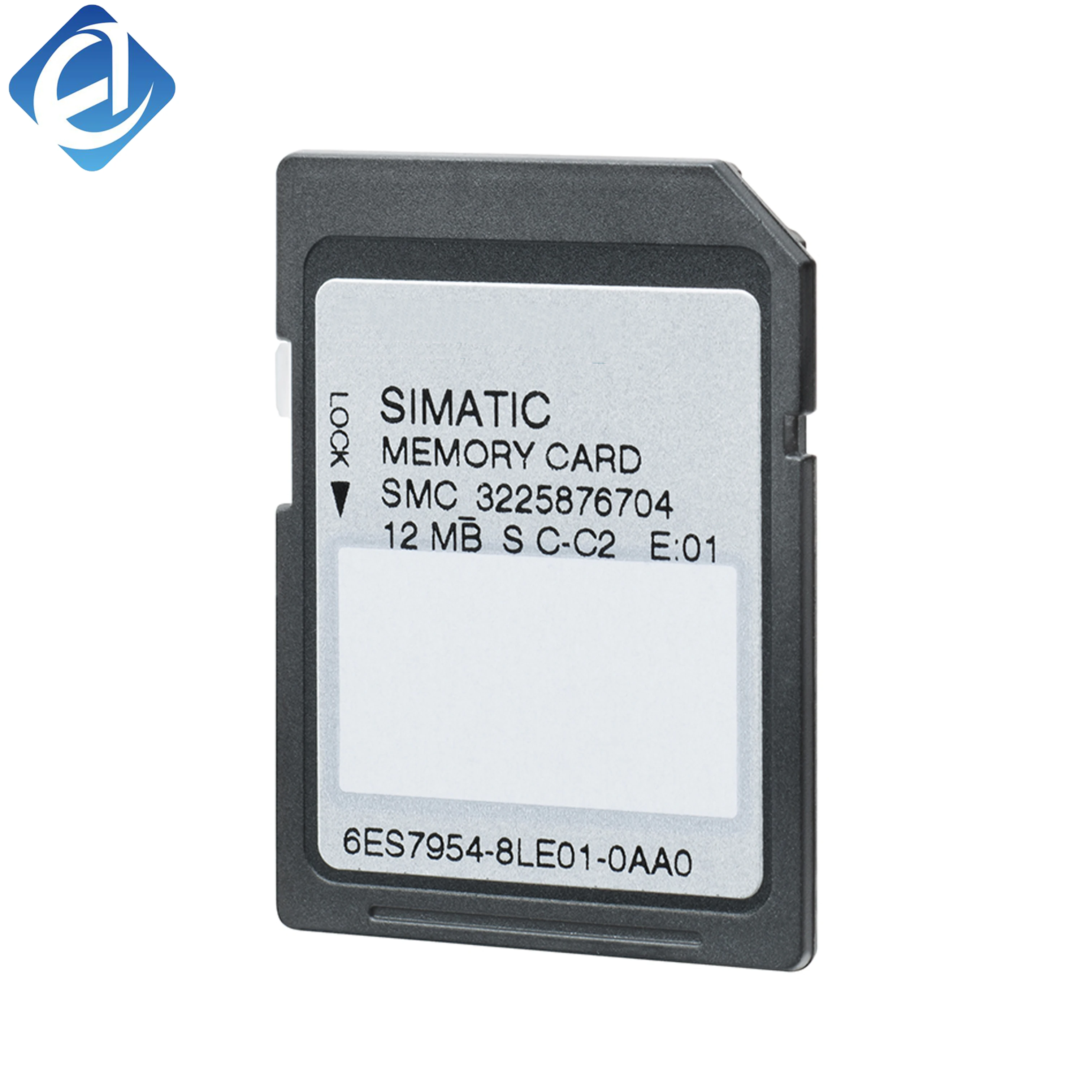 New Original 6ES7 954-8LE03-0AA0 6ES7954-8LE03-0AA0 S7-1200/1500 memory card. Stores PLC programs, system data and configuration files, supports program download, backup and upgrade, stable and reliable, suitable for industrial controller