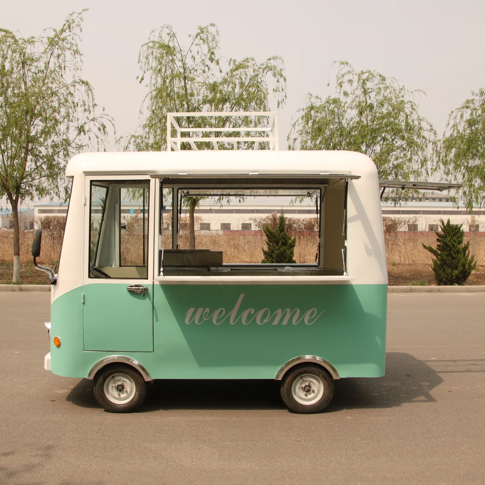 New Street Food Vending Cart Electric Vintage Food Truck Mobile Food Trailer Sale With Free Shipping Buy Mobile Food Trailer Electric Vintage Food Truck New Street Food Cart Product On Alibaba Com