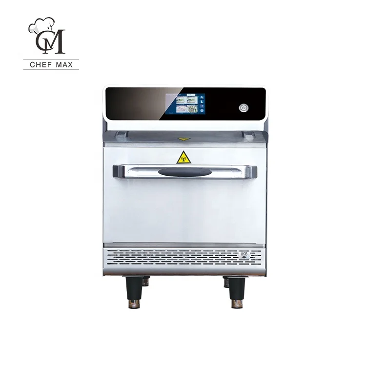 Chefmax Industrial 6200W Custom Table Electric Baking Oven Hot Air Microwave Speed Oven Rapid Pizza Oven