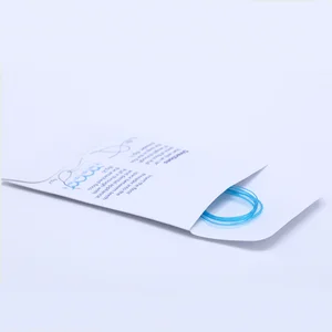 Daily Care Oral Hygiene Product for Floss Nylon Threader Wholesale 5picks Dental Floss Threader with Paper Bag Portable