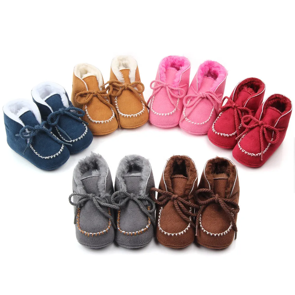 Winter Warm Baby Cotton Plush Thickened Baby Walking Shoes Baby Snow Boots - Buy Baby Shoes Wholesale,New Baby Shoes,Baby Snow Boots Product on Alibaba.com
