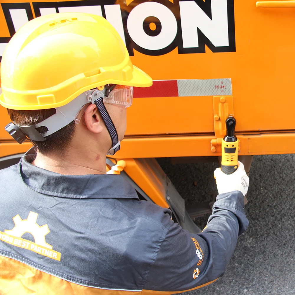 12v Rechargeable Battery Cordless Ratchet Wrench Set With Liion