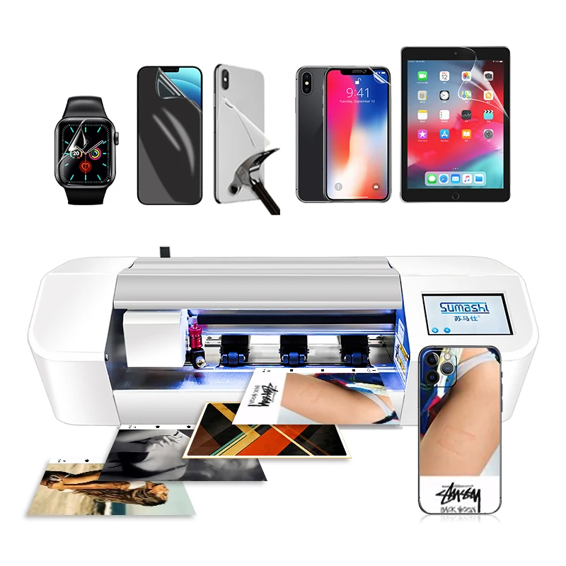 Customized DIY Make Cutting Sheet Smart Phone Back Sticker Skin Cover  for Screen Protector Cutting Machine