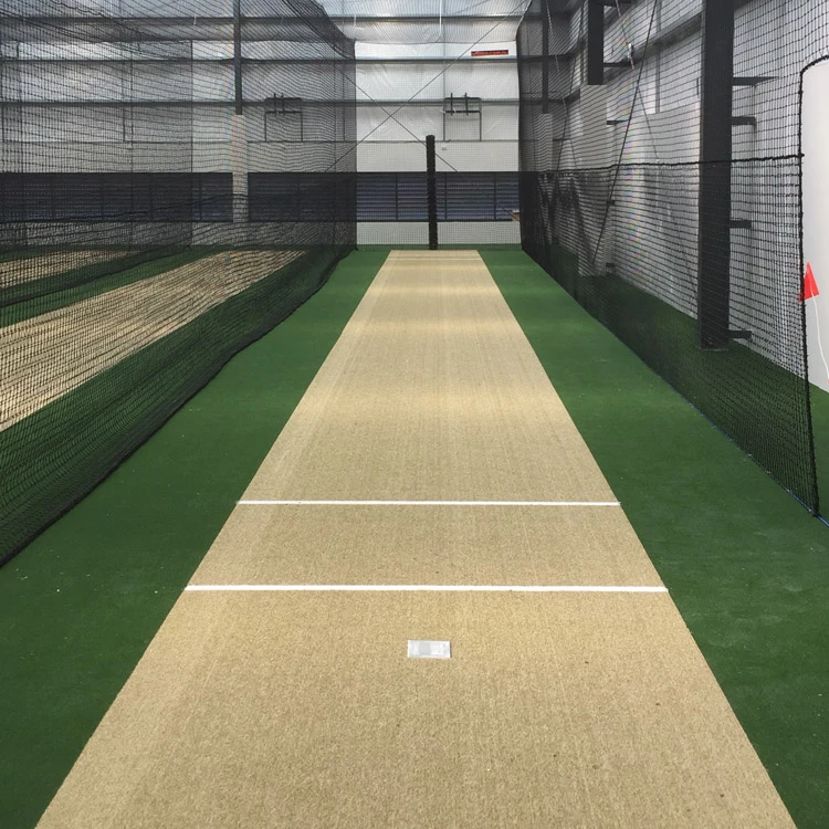 Artificial Cricket Wicket in Dubai Outfields and Wickets PE Material Artificial Grass for Cricket Pitch