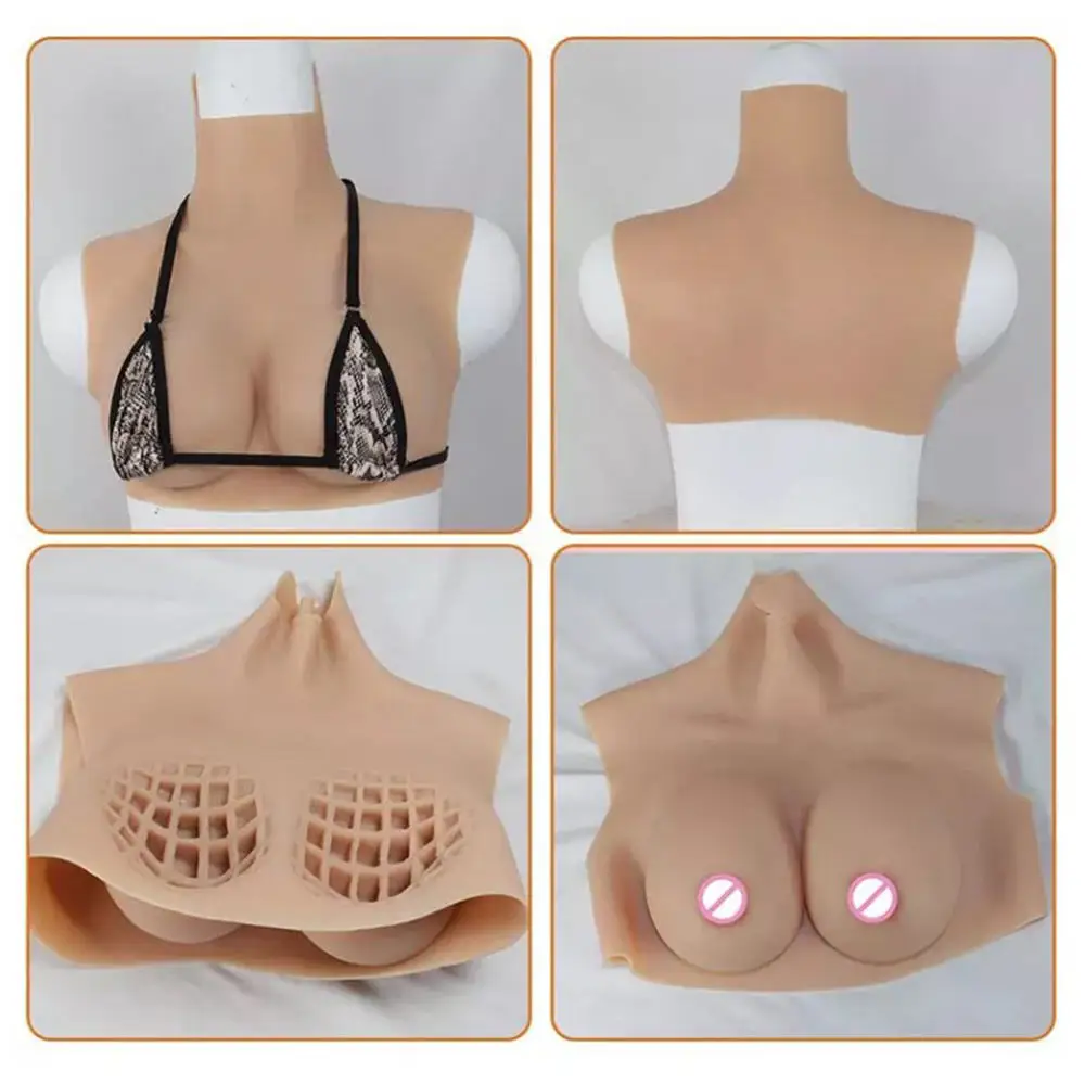 Supersoft  C-Cup  Silicone Breast Forms Fake Boobs Breast Prosthesis  Real Women Touch Feeling  for Crossdresser Transgender