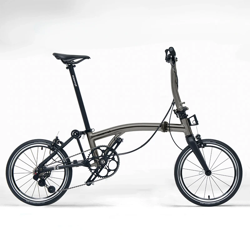 Aceoffix C5 三つ折り自転車 16インチ 7.5kg アルミ合金 5段変速