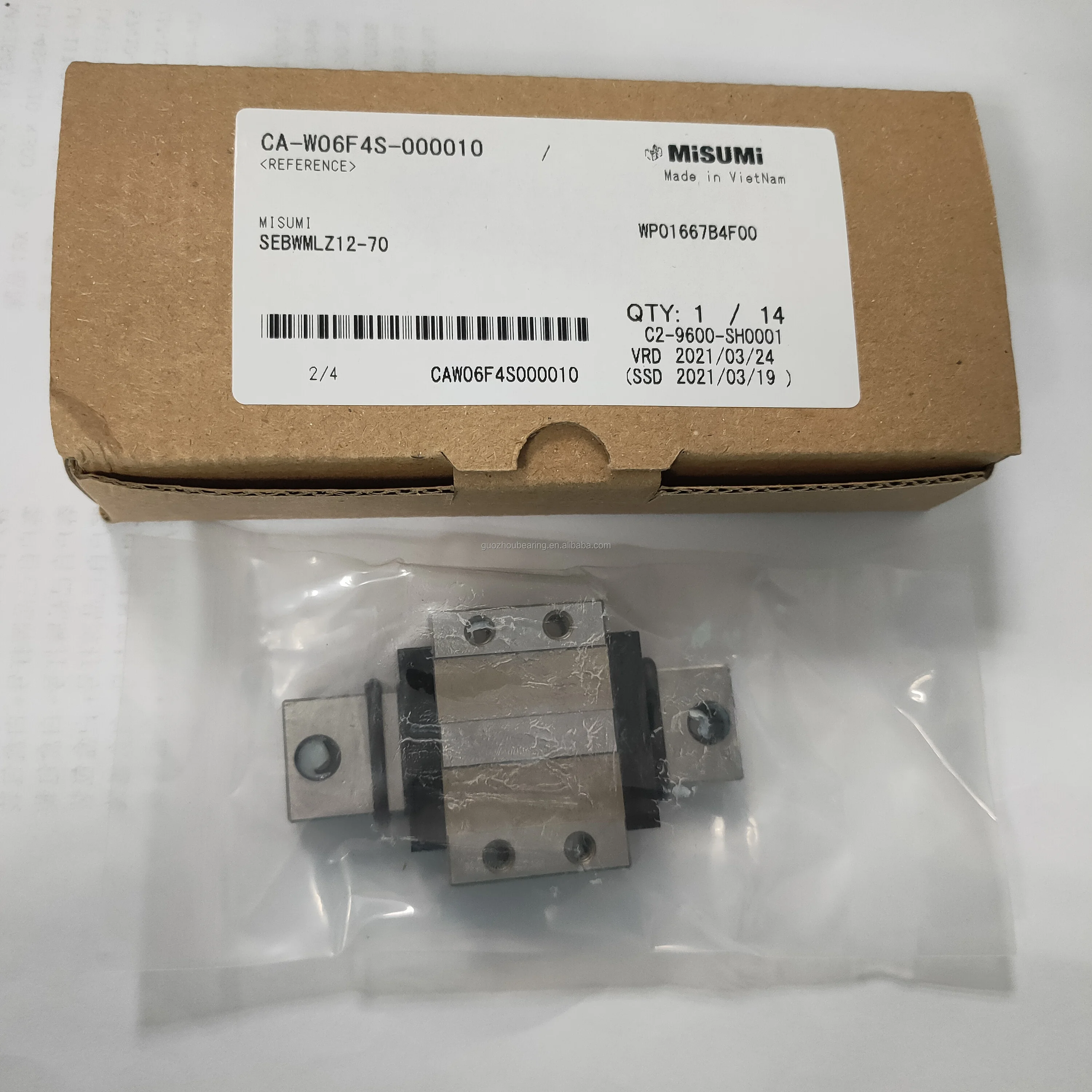 Original MISUMI Linear Guide Block SEBL8 SEBZ8 SEBLZ8 SEBL 8