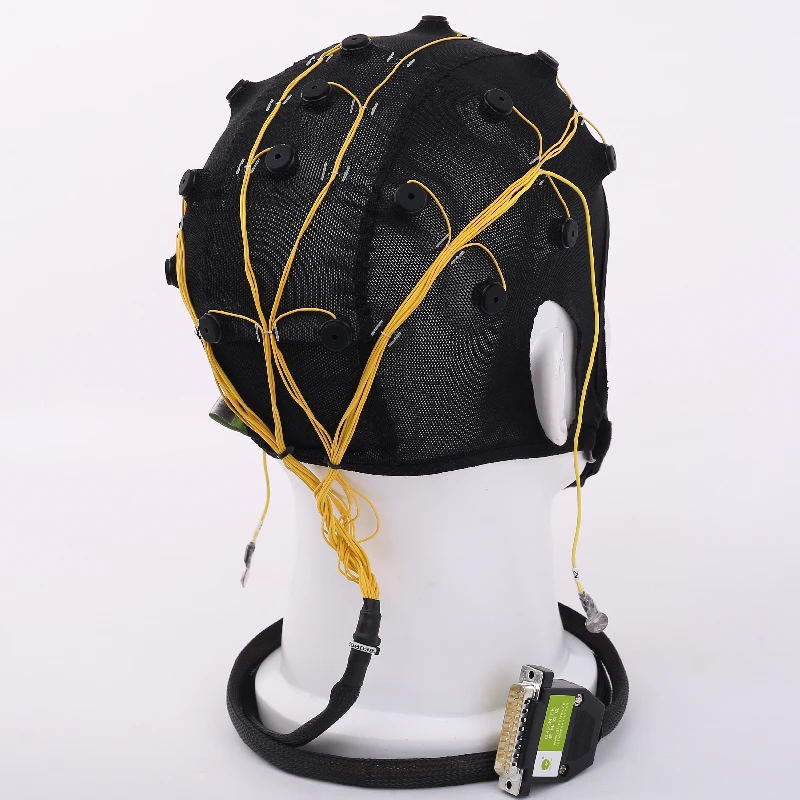 Greentek 20 Channel EEG Hat for Routine Clinical Brain Waves Electrode Headcap