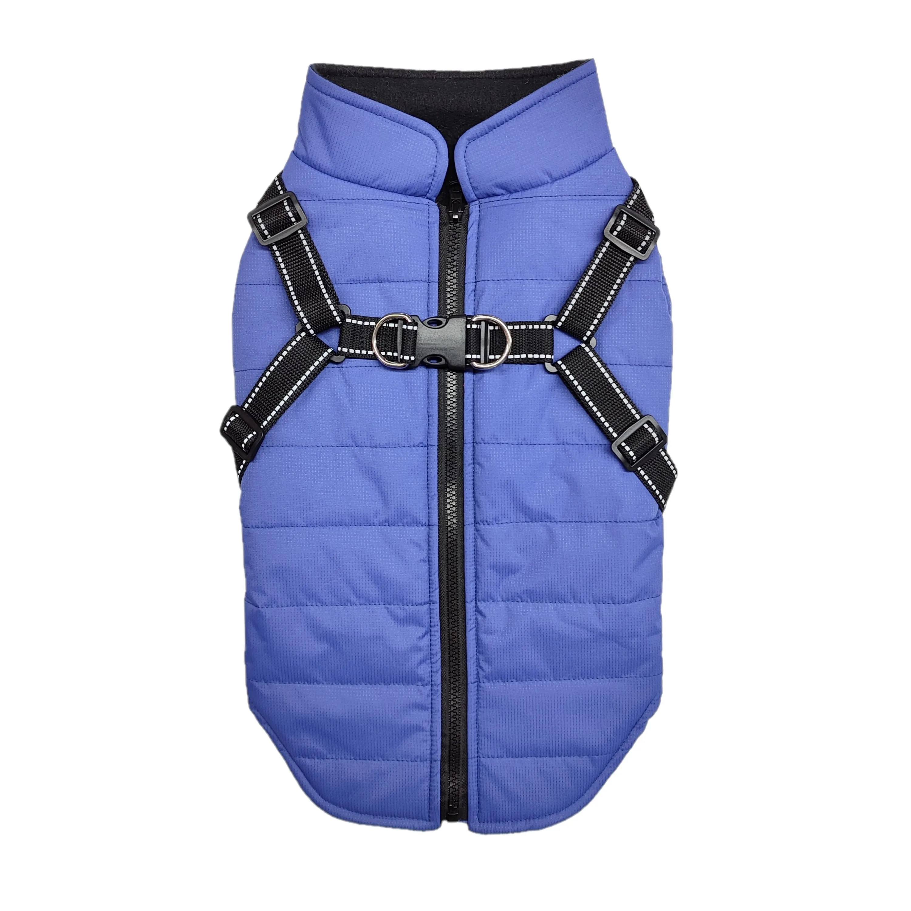 Bokhouse Pet Custom Clothes Winter Waterproof Reflective Zipper Dog