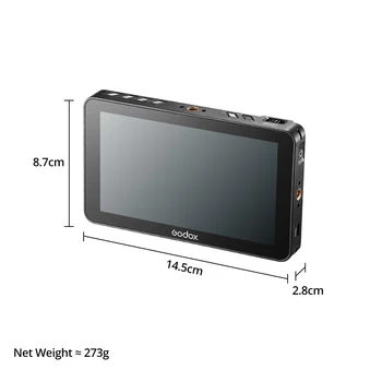 GODOX GM6S 4K Monitor 5.5 Inch DSLR 3D LUT Touch Screen IPS FHD 1920x1080 Video Ultra Bright Camera Field Monitor detail image
