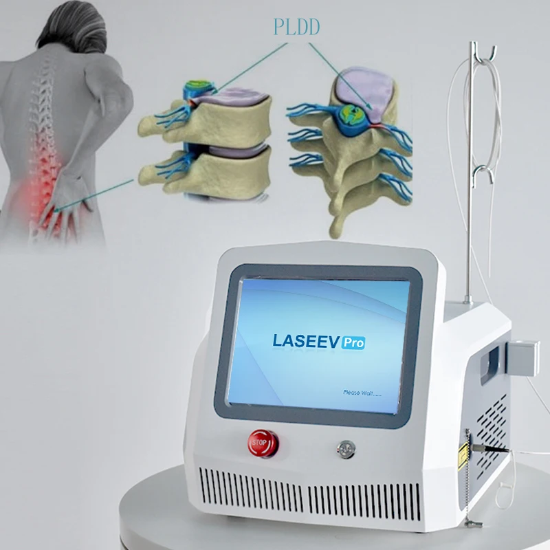 PLDD Percutaneous Laser Disc Decompression Diode Laser Machine 980nm+1470nm Spinal Decompression Therapy Machine