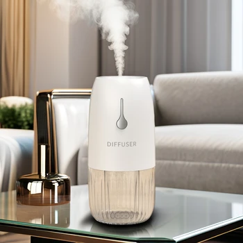 Portable 50ml Aromatherapy Essential Oil Diffuser New Luxury Fragrance Sprayer for Family Hotel Automotive School Use