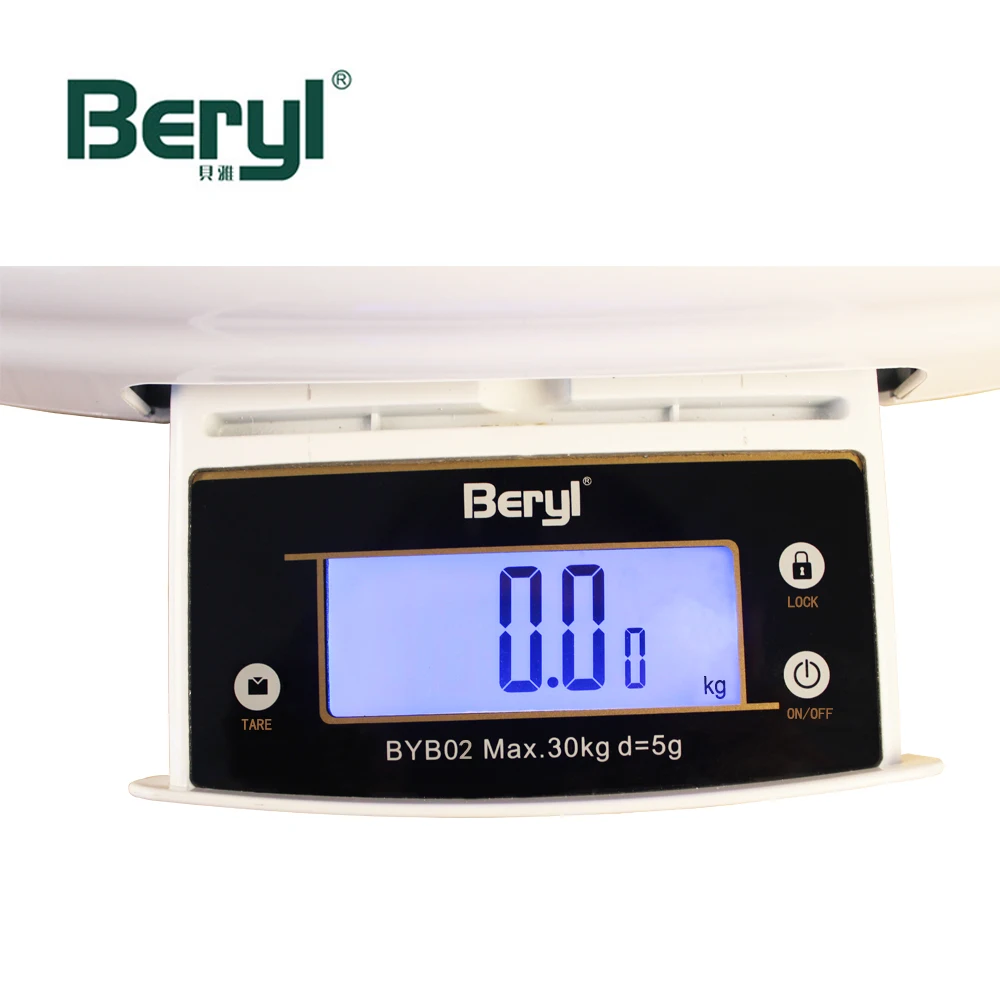 30kg abs medical electronic infant weighing