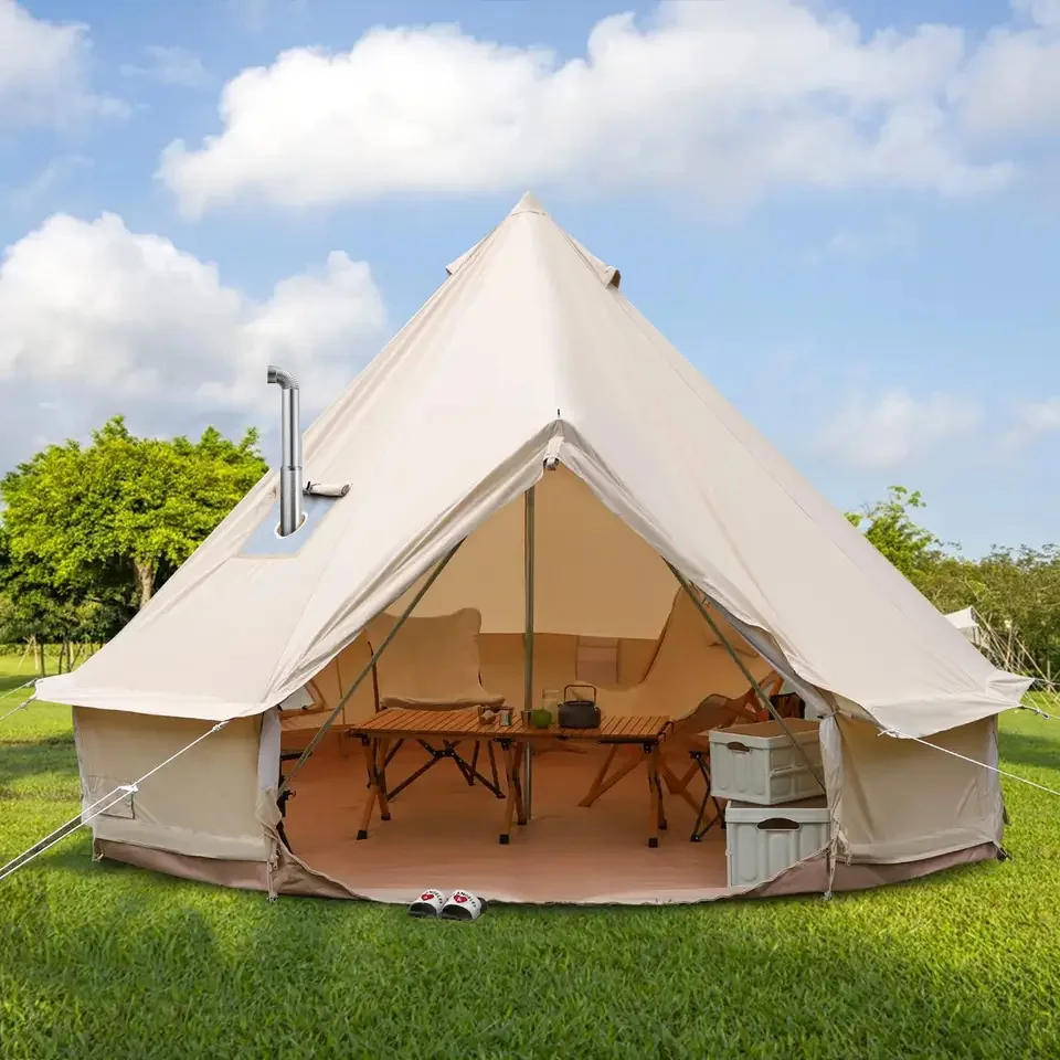 Customized Luxury Tent Waterproof Cotton Canvas Dome