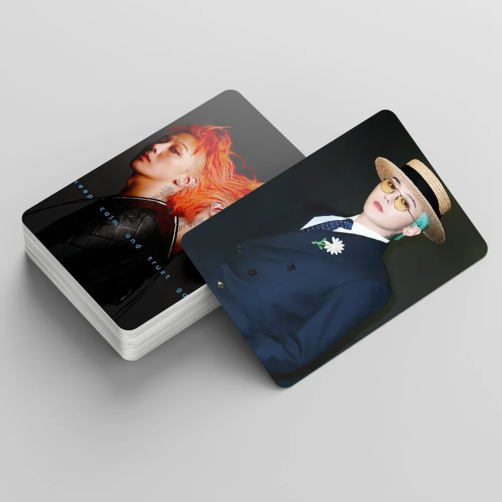 55Pcs/Set KPOP BIGBANG G-Dragon LOMO Card Ubermensch Album
