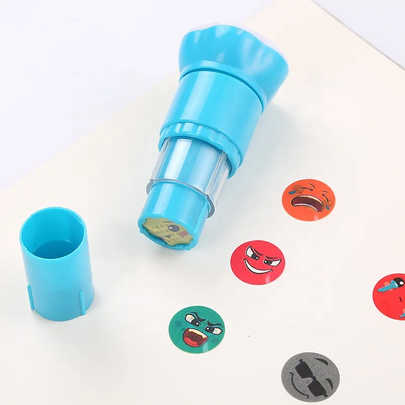 Набор пасхальных штампов по индивидуальному заказу милая пластиковая мини-игрушка самонекательная круглая штамп для детского сада