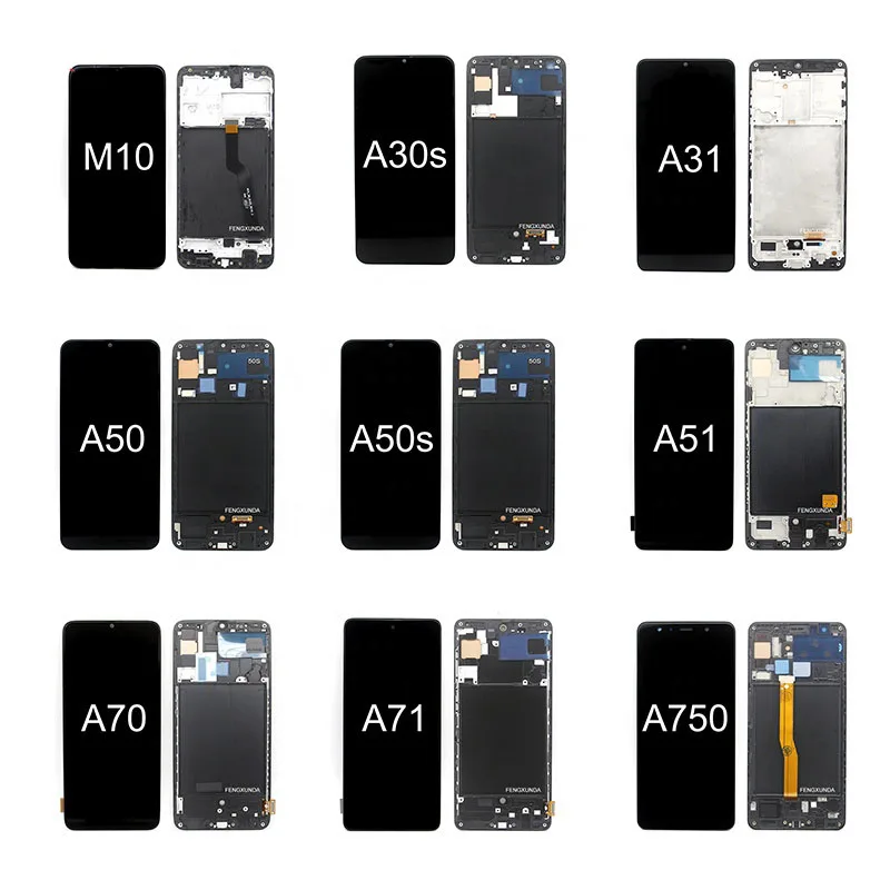 ЖК-дисплеи для Samsung Galaxy A10S Touch A12 (A125) черный экран дисплей Combo A02 и A10 S107