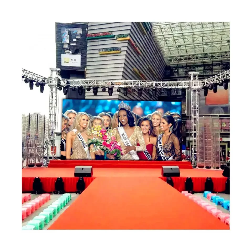 Smart Board Advertising Display Board P3.91 LED Rental Digital Advertising Player Indoor LED Display Screen