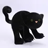 Gatto nero spaventato 30 cm