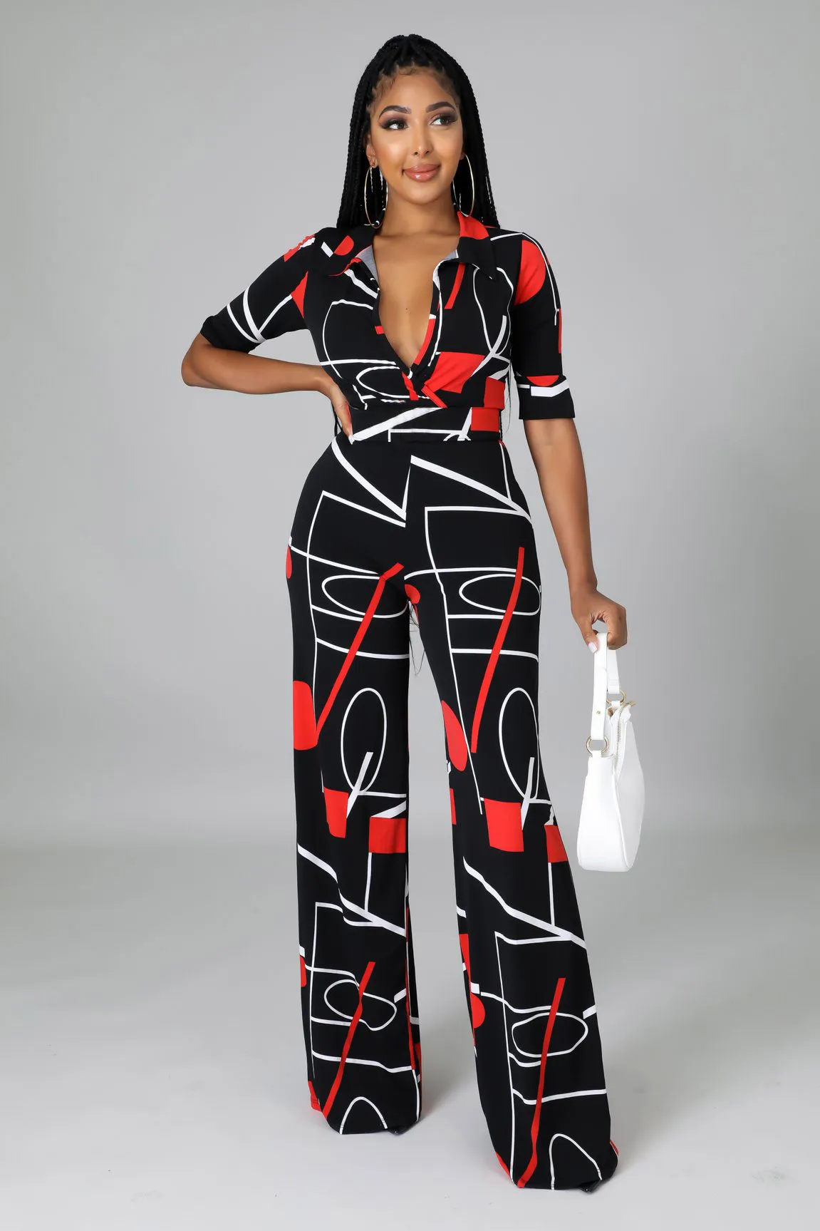Smr10686 New Arrivals Spring And Fall Women Jumpsuits Digital Printed ...