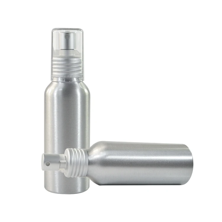 30ml 50ml 60ml 100ml 120ml 150ml 250ml Aluminum Spray Perfume Bottle with Fine Spray Mist Cap